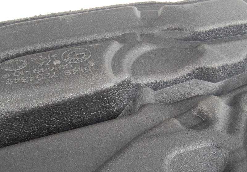 Aislamiento acústico para BMW Serie 3 E90, E91 (OEM 51487204349). Original BMW.