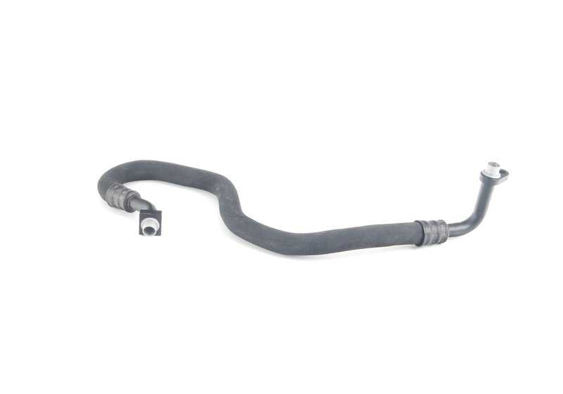 Tubo de aceite para radiador OEM 17222282911 para BMW E60, E61, E63, E64. Conducción de aceite hacia el radiador. Original BMW.
