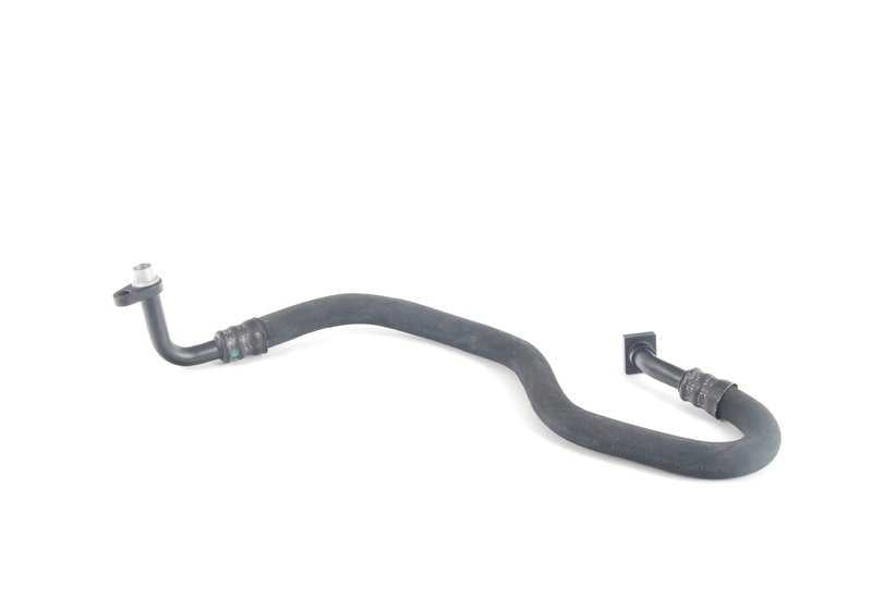 Tubo de aceite para radiador OEM 17222282911 para BMW E60, E61, E63, E64. Conducción de aceite hacia el radiador. Original BMW.