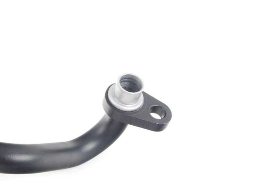 Tubería de refrigeración de aceite OEM 17222282912 para BMW E60, E61, E63, E64. Original BMW.