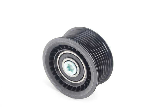 Polea tensora correa auxiliar OEM 11287559889 para BMW F01, F02, E71. Original BMW.