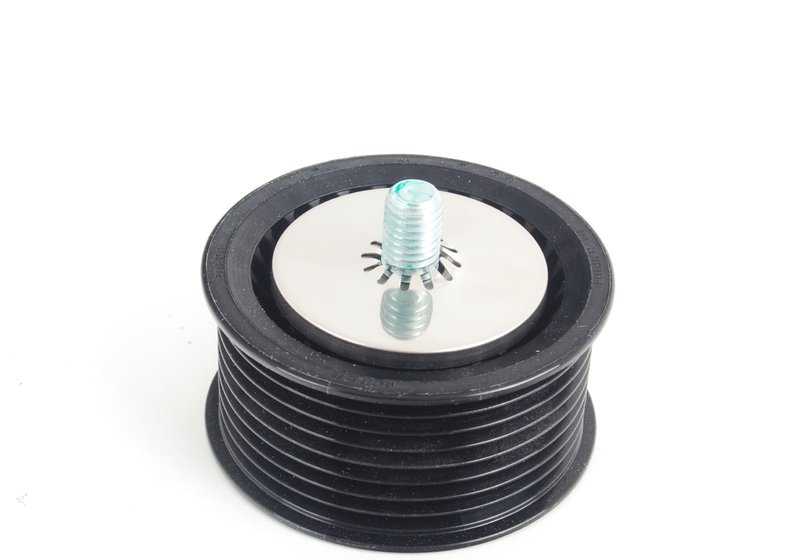 Polea tensora correa auxiliar OEM 11287559889 para BMW F01, F02, E71. Original BMW.