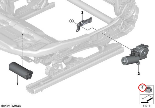 OEM 52105A77940 NOT PARA MINI COOPER E (J01), JCW E (J01), AceMan E (J05) e muito mais. Mini original.