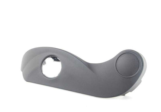 Paramento exterior izquierdo OEM 52102757643 en color Carbon Black para MINI R56, R55, R57, R58, R59, R61... y más. Original MINI.