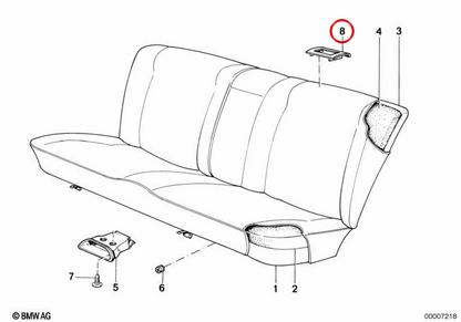 Embels Embels OEM 52208107587 for BMW E34. Original BMW.