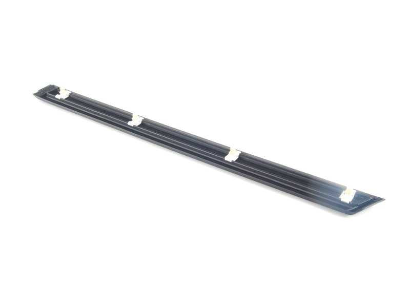 Moldura puerta trasera derecha OEM 51132250914 para BMW E36 (316i, 318i, 320i, 323i, 325i, 328i, M3). Original BMW.