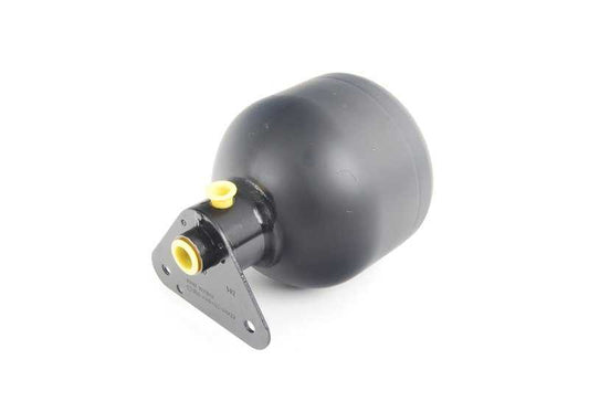 Acumulador hidráulico OEM 37211132043 para BMW E30, E34, E24, E32. Recambio para nivelación de suspensión trasera. Original BMW.