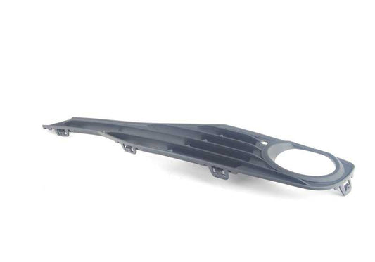Rejilla delantera izquierda parcialmente abierta OEM 51117255369 para BMW F30 y F31. Compatible con versiones 320i y 320i xDrive. Original BMW.