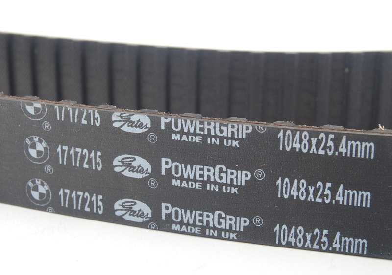 Correa dentada perfil rectangular OEM 11311717215 para BMW E21, E12, E28. Original BMW.