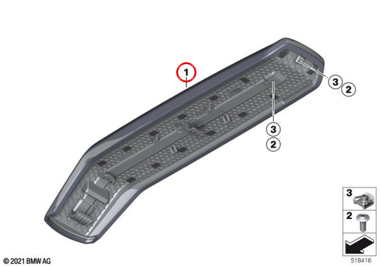 Banco del sedile nero/grigio OEM 52539445314 per moto BMW CE 04 (K07) dal 11/2021. Originale BMW Motorrad.