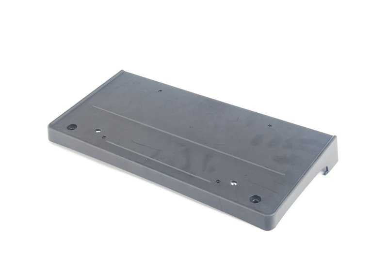 License plate holder for BMW E84 (OEM 51112991504). Genuine BMW