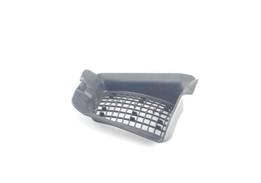 Rejilla protector hojas izquierda OEM 64319267637 para BMW E81, E82, E87, E88, E90, E91, E92, E93, E84. Original BMW.