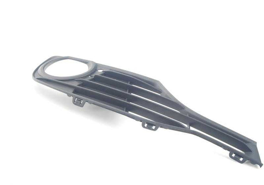 Rejilla delantera derecha parcialmente abierta OEM 51117281918 para BMW F30 y F31. Original BMW.