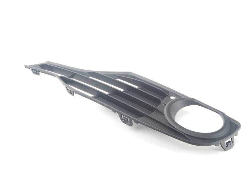 Rejilla delantera izquierda parcialmente abierta OEM 51117281917 para BMW F30 y F31. Original BMW.