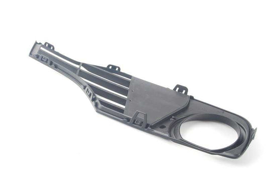 Rejilla delantera izquierda parcialmente abierta OEM 51117281917 para BMW F30 y F31. Original BMW.