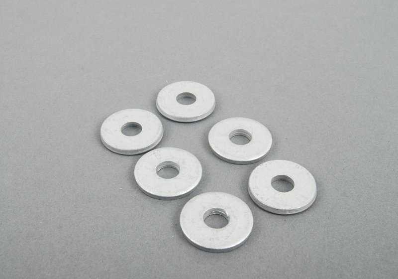 Kit de soportes de escape OEM 18219056634 para BMW E21. Original BMW.