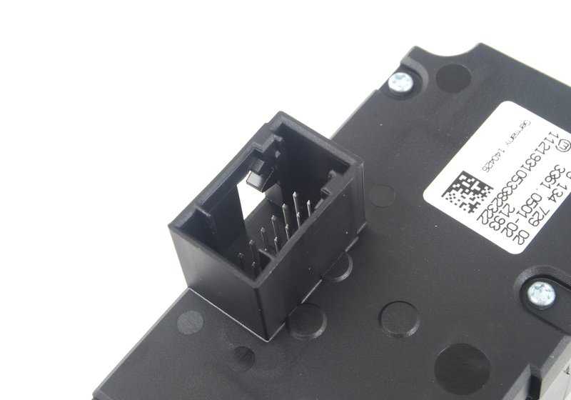 OEM light switch 61319134729 for BMW E60, E61, E70, E71, E72. Stlapy light control unit. Original BMW.