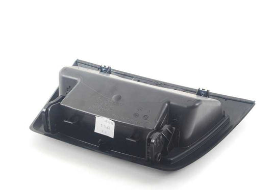 Compartimento de almacenamiento salpicadero OEM 51163417438 para BMW X3 E83 (todos los modelos compatibles). Original BMW.