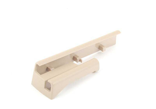 Tapa embellecedora derecha delantera beige OEM 52107170740 para BMW X5 E70. Compatible con todos los modelos E70: 3.0d, 3.0sd, 3.0si, 3.5d, 4.8i. Original BMW.