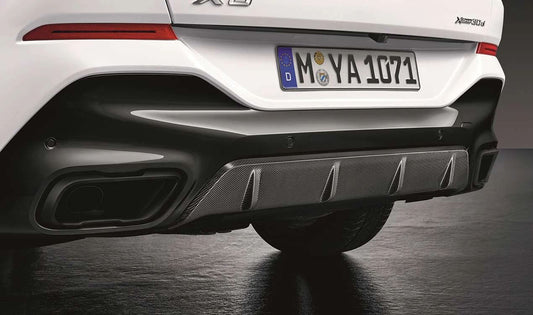 M Performance Rear Diffuser for BMW F95, F96 (OEM 51125A130B0). Original BMW