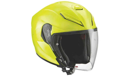 Casco Sao Paulo ECE talla 63/64 color BMW Neon OEM 76317108651 para Urban Mobility. Original BMW Motorrad.