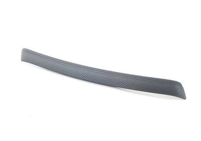 Moldura de cuero para panel lateral trasero izquierdo OEM 51438036689 para BMW E92, E93. Original BMW.