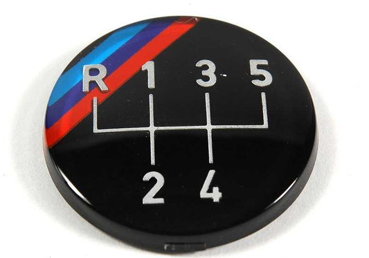 Emblema adesivo para BMW Série 3 E21, E30 Série 5 E28 Série 6 E24 Série 7 E23, E32 (OEM 25111220954). BMW original