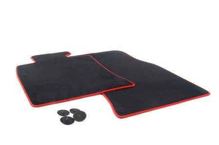 Juego de alfombrillas Velours GP2 OEM 51477330809 para MINI R56 LCI (11/2011 - 11/2013), dirección izquierda. Original MINI.