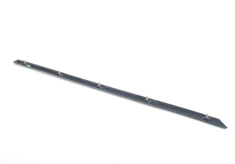 Moldura embellecedora puerta trasera derecha OEM 51428172036 para BMW E39. Original BMW.