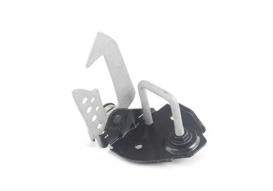 Pieza superior cerradura capó izquierda OEM 51237183763 para BMW F07, F10, F11, F18, F06, F12, F13, F01, F02, F04, E89. Original BMW.