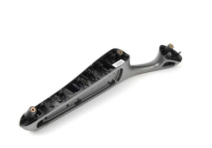 Reposabrazos delantero izquierdo titanio OEM 51417904355 para BMW E46. Original BMW.