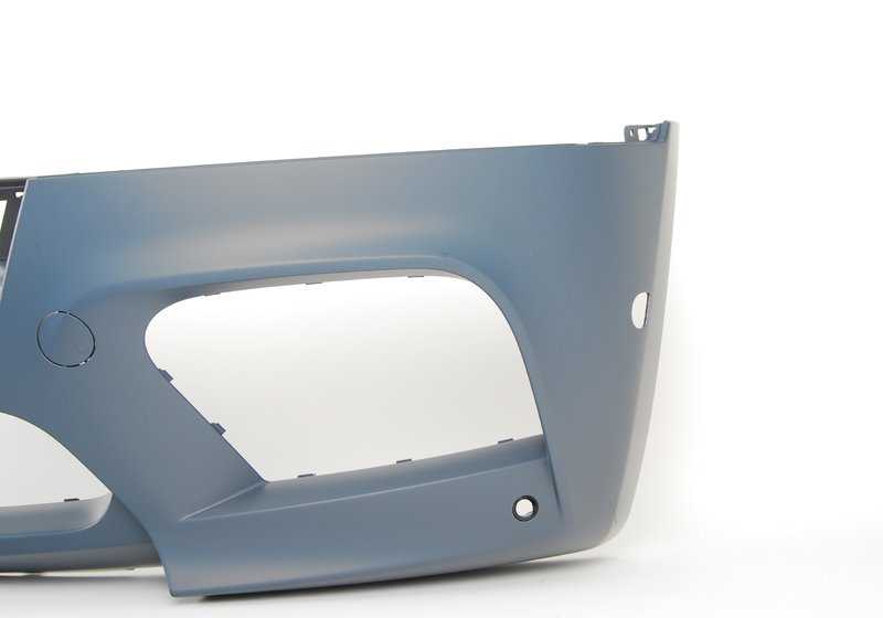 Paragolpes delantero imprimado OEM 51117258347 para BMW X5 E70 y X6 E71. Original BMW.