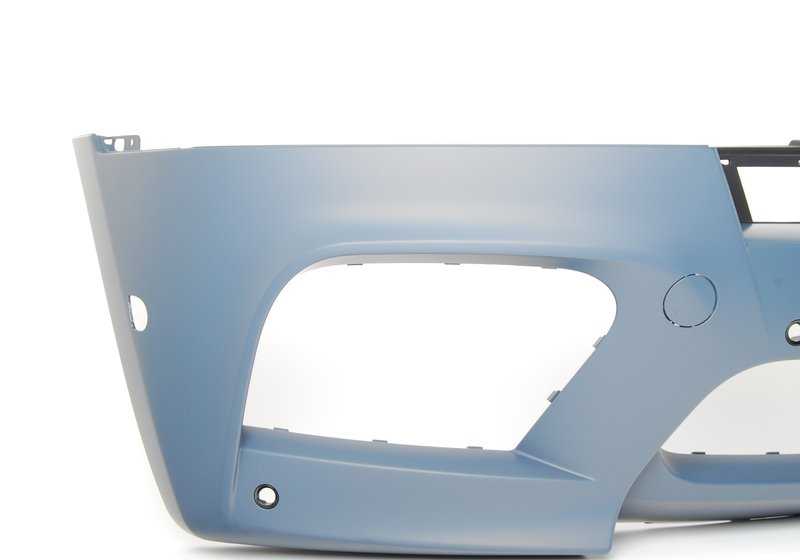 Paragolpes delantero imprimado OEM 51117258347 para BMW X5 E70 y X6 E71. Original BMW.