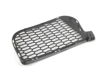 Rejilla delantera izquierda abierta OEM 51117205577 para BMW X5 E70 y BMW X6 E71. Original BMW.