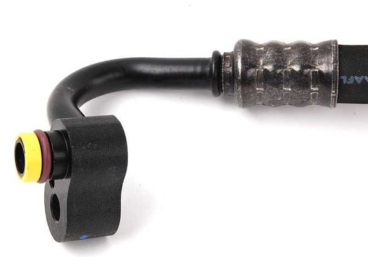 Tubería de alta presión del compresor al condensador OEM 64538378142 para BMW E39. Original BMW.