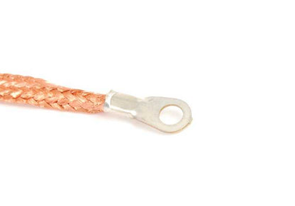 Cable de batería (borne negativo) OEM 61121350305 para BMW Serie 3 E21, Serie 5 E12, Serie 6 E24, y Serie 7 E23. Original BMW.