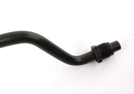 Tubería de retorno del radiador de aceite OEM 17227505948 para BMW E53 X5. Recambio original BMW.