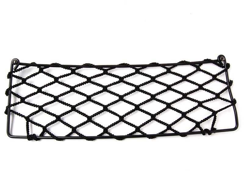 Speichernetz für vordere Boden OEM 51472491097 für BMW E36. Praktisches Accessoire zum Organisieren von Objekten im Auto. Original BMW.