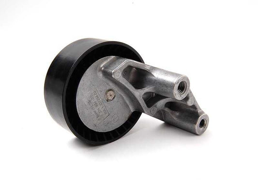 Polea tensora con soporte OEM 11287574834 para BMW E65, E66. Original BMW.