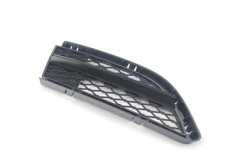 Rejilla parcial derecha OEM 51117198902 para BMW E90 y E91. Original BMW.
