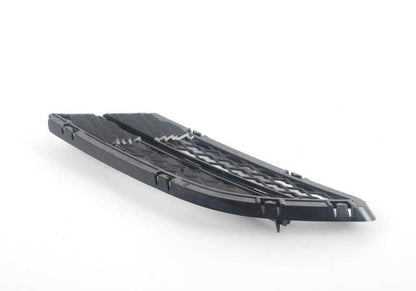 Rejilla parcial derecha OEM 51117198902 para BMW E90 y E91. Original BMW.