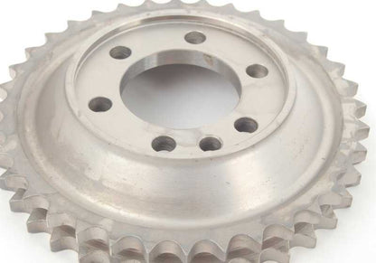 Piñón de escape de árbol de levas OEM 11311312535 para BMW E30. Repuesto original BMW.