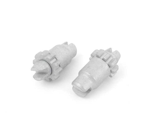Kit de reparación zapatas freno OEM 34212213314 para BMW E60, E61, E63, E64, E53. Compatible con todos los motores y transmisiones indicados. Repuesto original BMW.