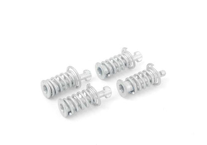 Kit de reparación zapatas freno OEM 34212213314 para BMW E60, E61, E63, E64, E53. Compatible con todos los motores y transmisiones indicados. Repuesto original BMW.