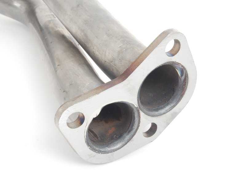 Tubo de escape intermedio OEM 18111245203 para BMW E21. Original BMW.