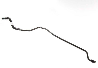 Tubería de retorno del radiador de aceite OEM 17227505948 para BMW E53 X5. Recambio original BMW.