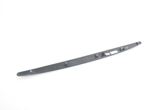 Embellecedor salpicadero madera gris OEM 51459121704 para BMW E81, E82, E87, E88. Pieza original BMW. Ideal para renovar el interior con acabado elegante.