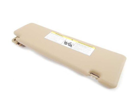 Sun visor with make-up light left for BMW X5 E70 (OEM 51167278577). Original BMW