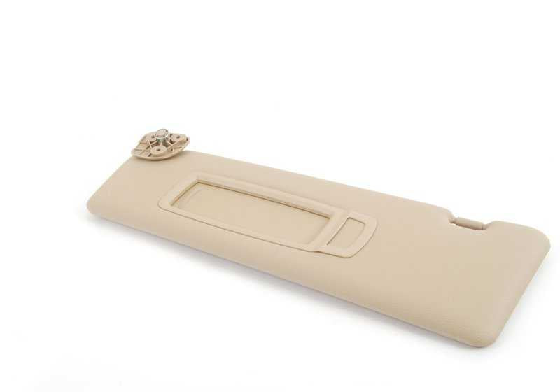 Sun visor with make-up light left for BMW X5 E70 (OEM 51167278577). Original BMW