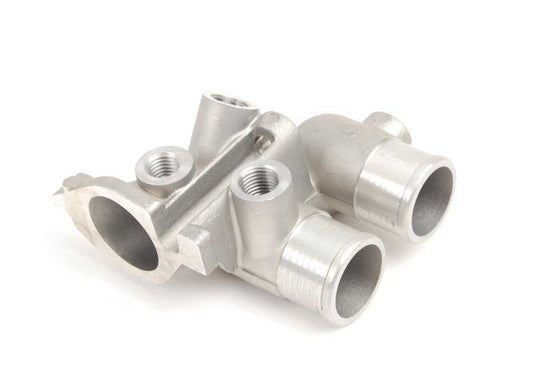 Brida de derivación refrigerante OEM 11531274009 para BMW E30, E28, 316i, 318i. Compatible con motores M10. Original BMW.
